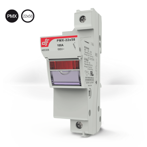 PMX 22×58 fuse holder