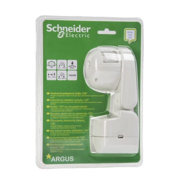 ARGUS standard outdoor 120° blister