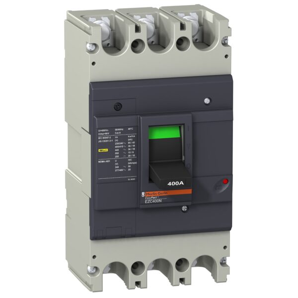 Circuit breaker Easypact EZC400N   TMD   320 A   3 poles 3d