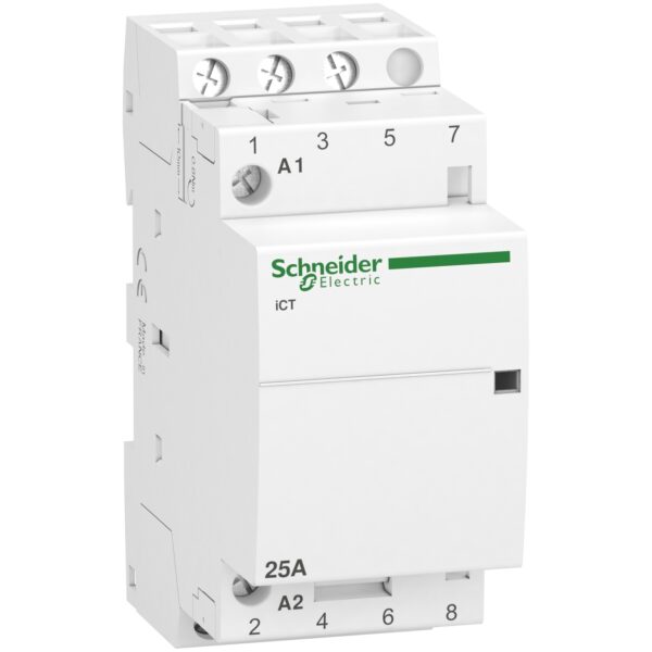 Contactor iCT   3 poles   3 NO   25 A   220  240 V AC
