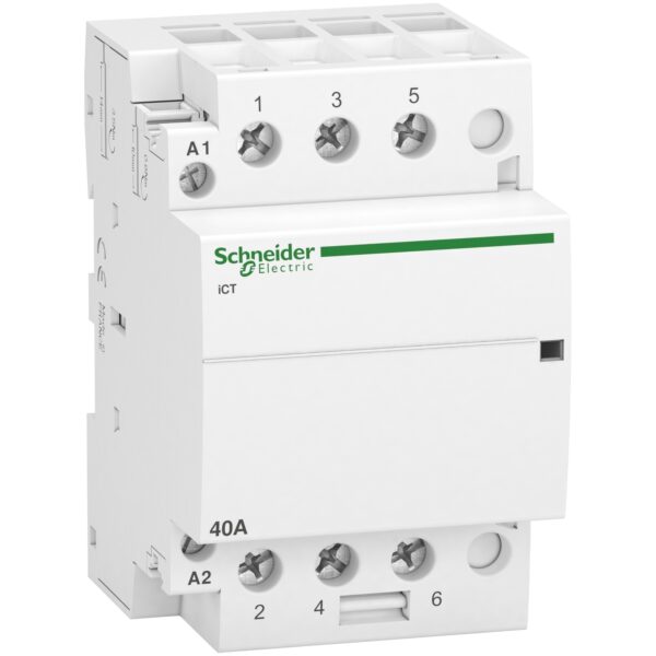 Contactor iCT   3 poles   3 NO   40 A   220  240 V AC
