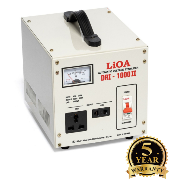 DRI 1000 II LIOA Automatic voltage stabilizer 1 phase 1 KVA