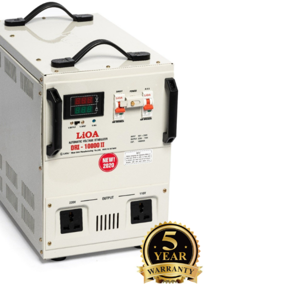 DRI 10000 II LIOA Automatic voltage stabilizer 1 phase 10 KVA