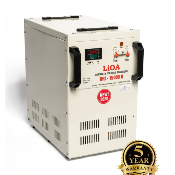 DRI 15000 II LIOA Automatic voltage stabilizer 1 phase 15 KVA