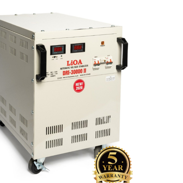 DRI 30000 II LIOA Automatic voltage stabilizer 1 phase 30 KVA