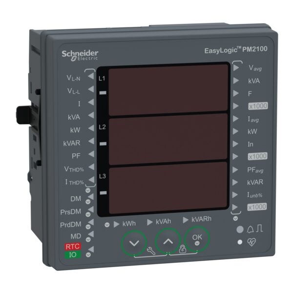EasyLogic PM2120   Power & Energy meter   up to 15th H   LED   RS485   class 1