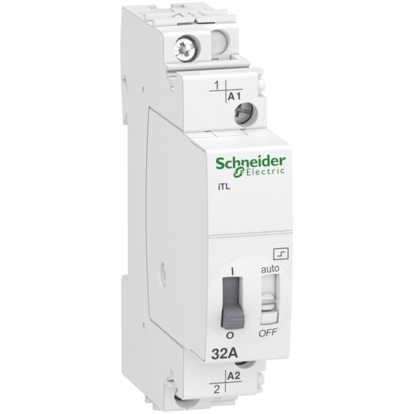 Impulse relay iTL 1P 1NO 32A coil 110 VDC 230 240 VAC 50/60Hz