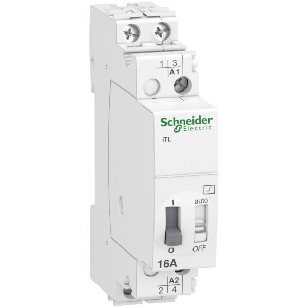 Impulse relay iTL 2P 2 NO 16A coil 110 VDC 230 240 VAC 50/60Hz