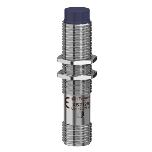 Inductive sensor XS2 M12 L55mm brass Sn4mm 12 24VDC M12