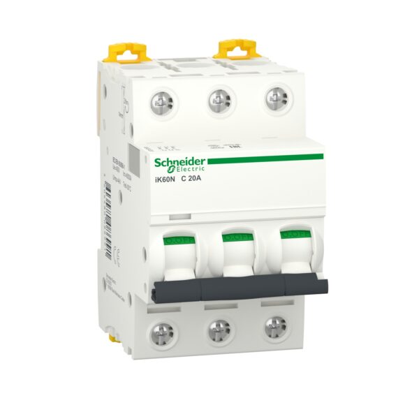 Miniature circuit breaker iK60N 3P 20 A C curve