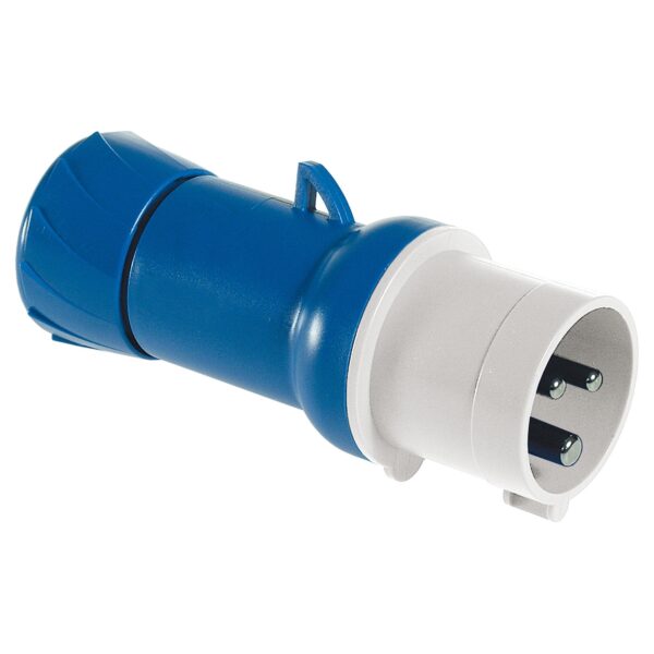 PratiKa wander plug straight 16 A 2P + E 200 250 V AC IP44