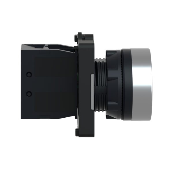 Round-Green-push-button-O-22-flush-spring-return-1NO-1 Round Green push button O 22 flush spring return 1NO 1