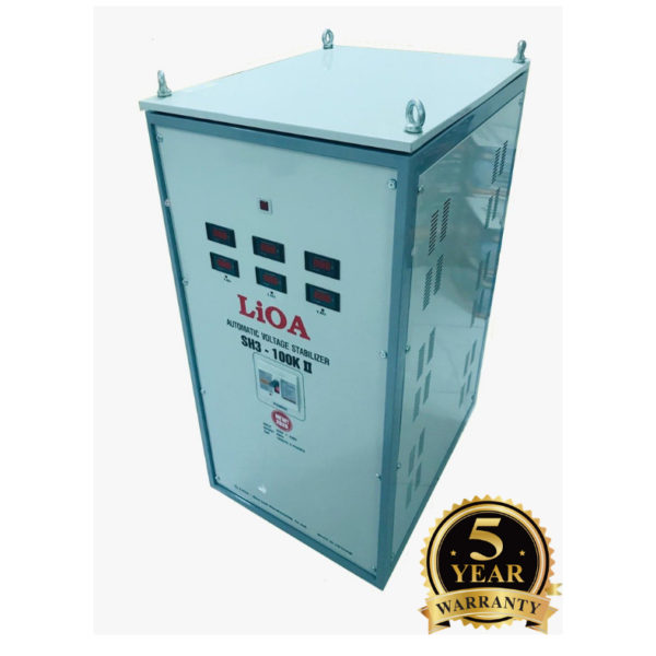 SH3 100KII LIOA Automatic voltage stabilizer 3 phase 100 KVA