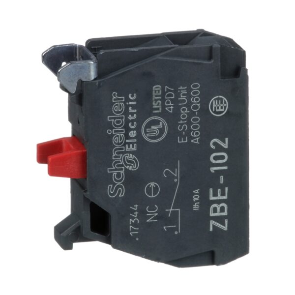 Single contact block