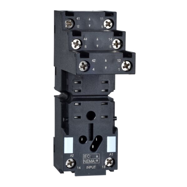 Socket RXZ   separate contact   12 A   < 250 V   connector   for relay RXM2  