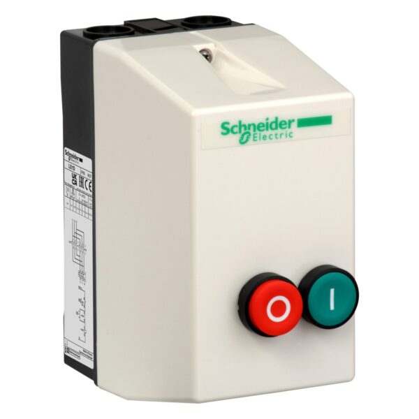 TeSys LE   enclosed DOL starter   18 A   220 V AC coil